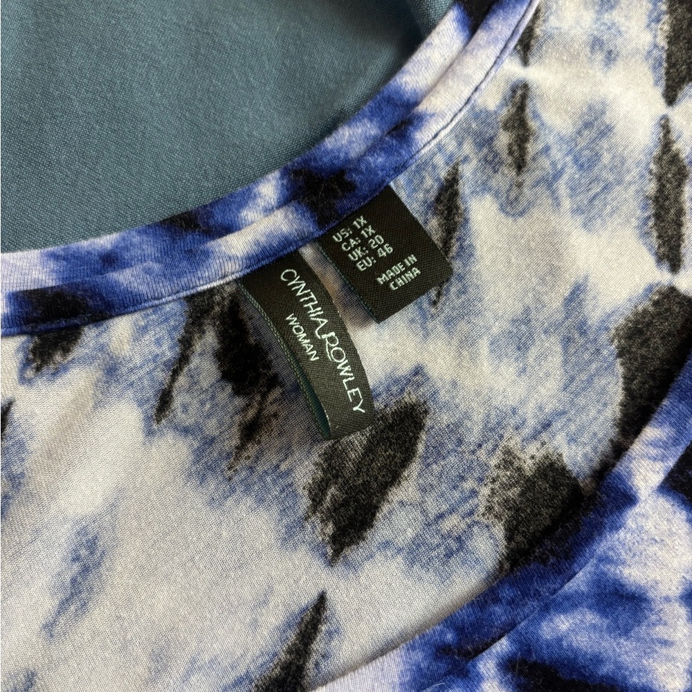 Women’s Blue Rayon Shirt & Loungewear Bundle Size XL - Picture 7 of 7